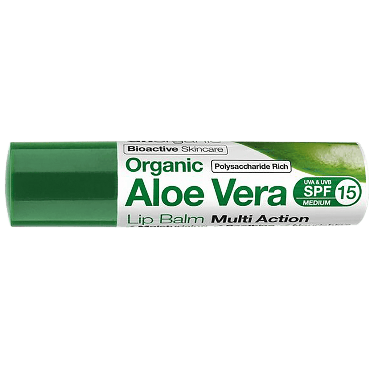 Dr. Organic Leppepomade Aloe Vera | 5 ml