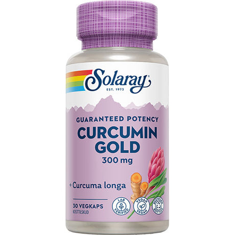 Curcumin Gold Gurkmeie fra Solaray