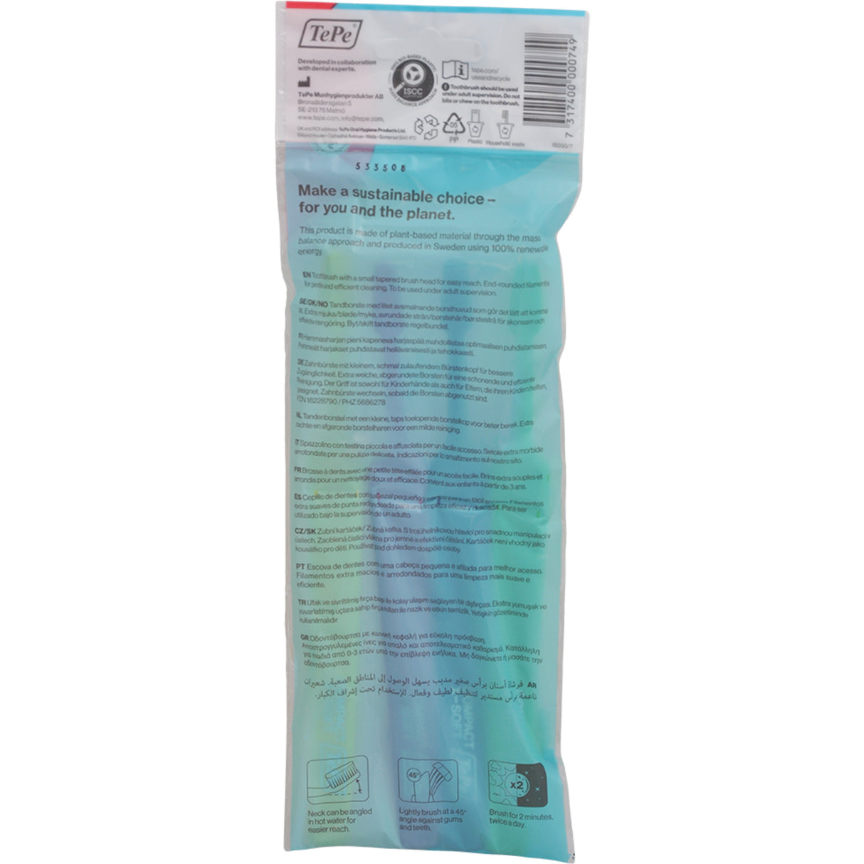 Kids X-Soft Tannbørste fra TePe