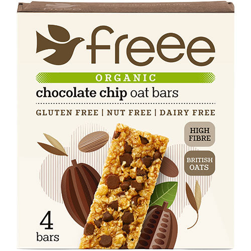 Doves Farm Organic Chocolate Chip Flapjack Økologisk Glutenfri | 140 g fra Doves Farm