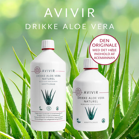 Aloe Vera Drikk Naturell fra Avivir