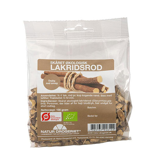Skåret Lakrisrot Øko fra Natur-Drogeriet