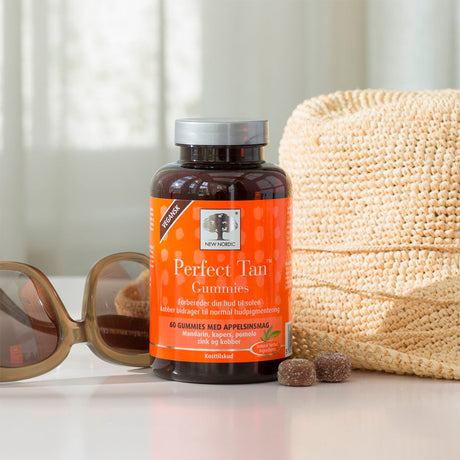 New Nordic Perfect Tan Gummies | 60 gummies fra New Nordic