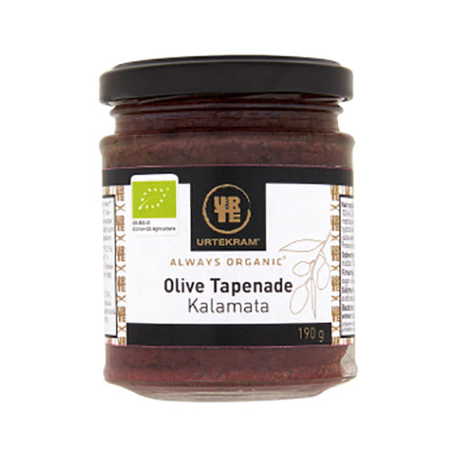 Urtekram Tapenade Olive Kalamata Økologisk | 190 gr fra Urtekram