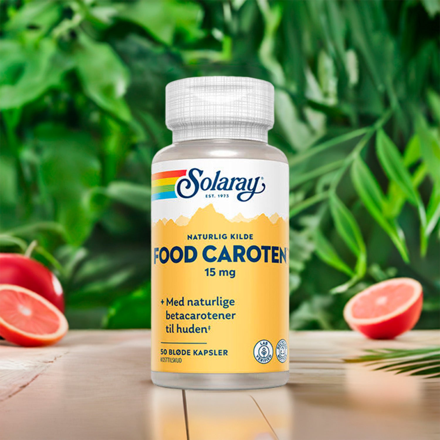 Betakaroten 15 mg fra Solaray