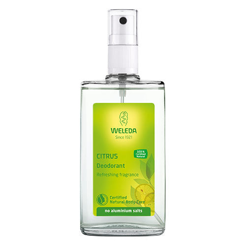 Citrus Frisk Deospray fra Weleda