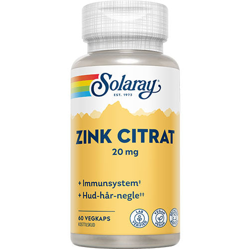 Sink Sitrat fra Solaray