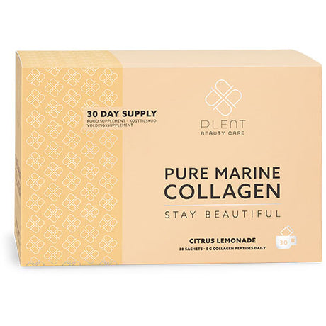 Pure Marine Collagen - Sitronade 30 x 5 gr fra Plent