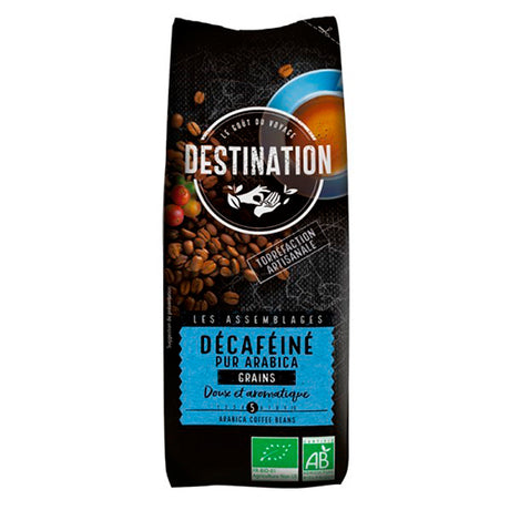 Premium Koffeinfri Kaffebønner Arabica Øko fra Destination
