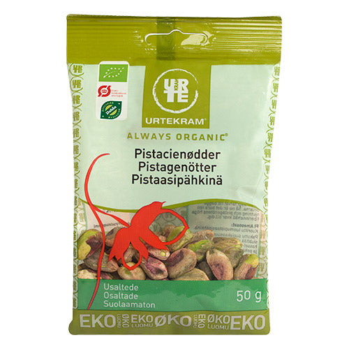 Pistasjnøtter Uten Skall Øko fra Urtekram