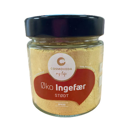 Cosmoveda Ingefær Pulver Økologisk | 80 gr fra Cosmoveda