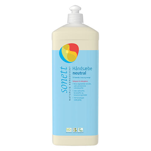 Flytende Håndsåpe Nøytral fra Sonett