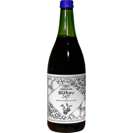 Søbogaard Blåbærsaft Sødet M. Æble Ø | 73 cl fra Søbogaard