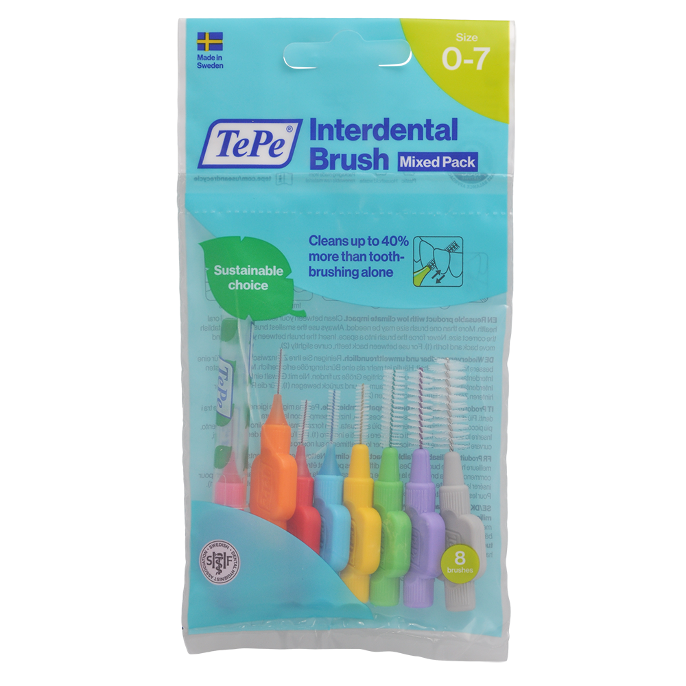 Mellomromsbørste Mixed Pack fra Mecindo.no