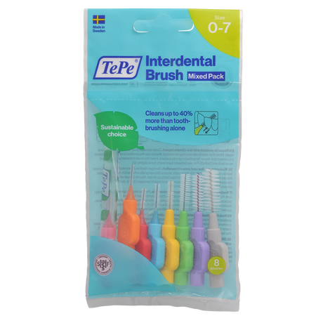 Mellomromsbørste Mixed Pack fra Mecindo.no