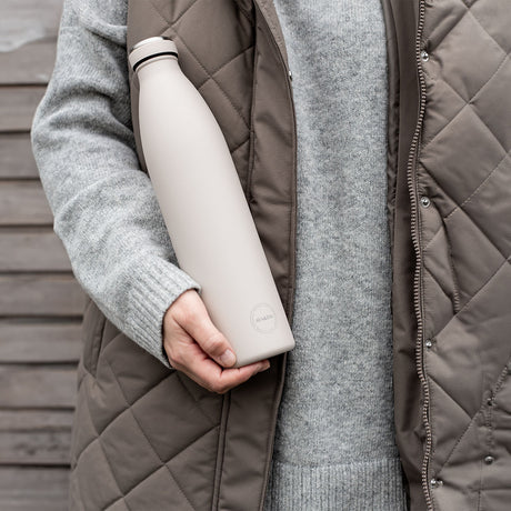 Termos Drikkeflaske Rustfritt Stål Krembeige fra AYA&IDA