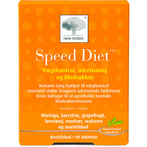 New Nordic Speed Diet | 90 Tabl. fra New Nordic