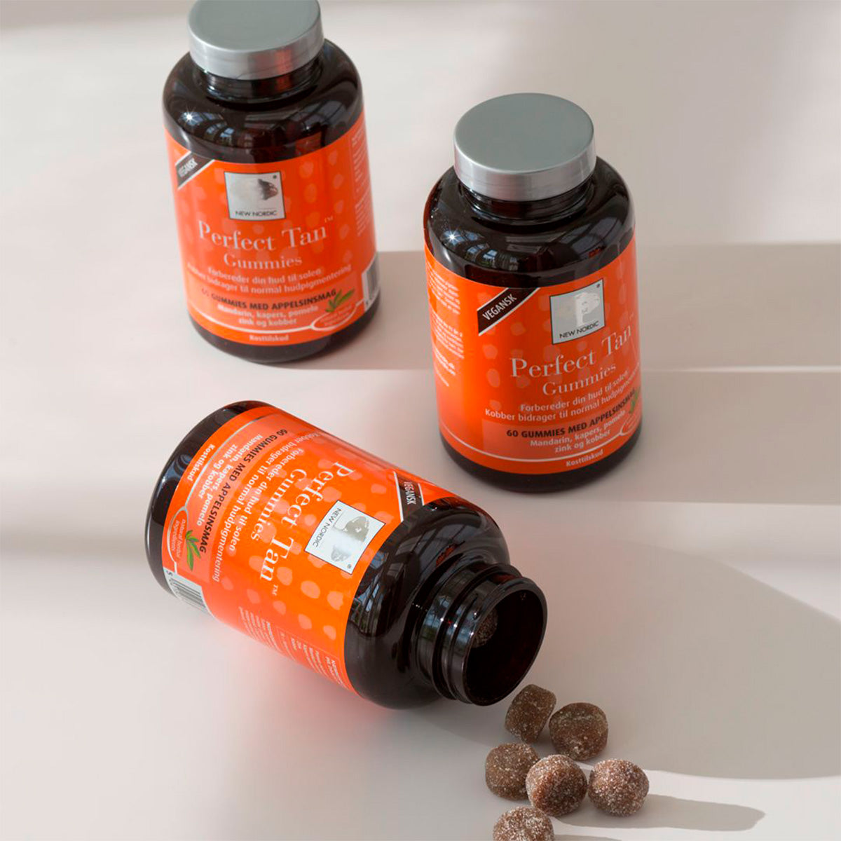 New Nordic Perfect Tan Gummies | 60 gummies fra New Nordic