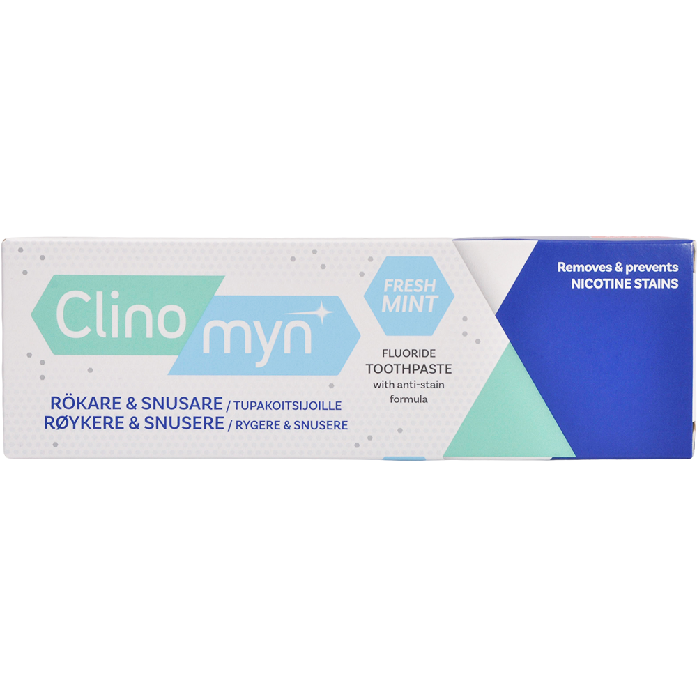 Clinomyn Smokers Tannkrem for Røykere | 75 ml