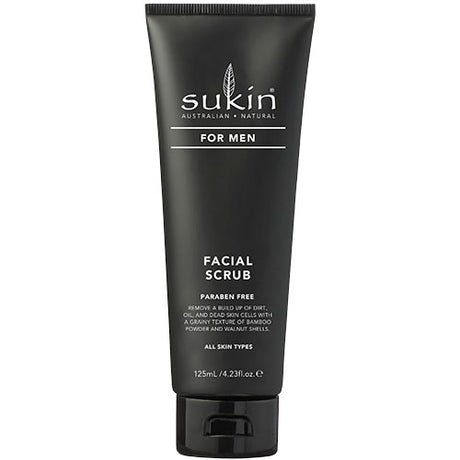 Sukin Men Facial Scrub | 125 ml fra Sukin