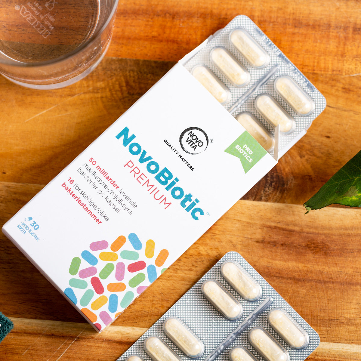 Novo Vita Novobiotic Premium Melkesyrebakterier | 30 kapsler