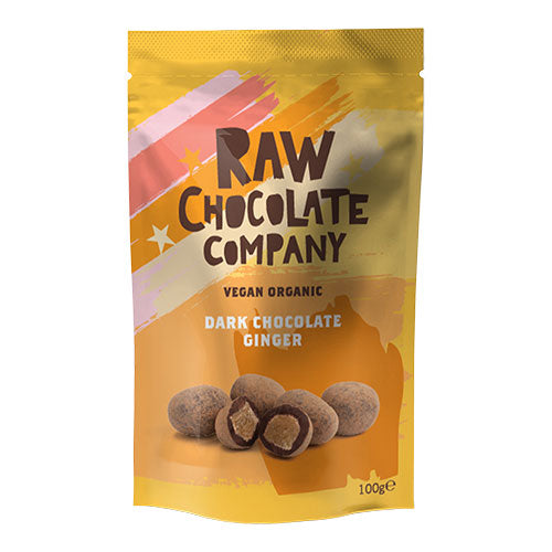 Ingefær m. rå sjokolade Ø fra The Raw Chocolate Company