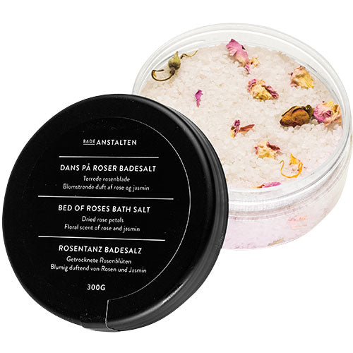Badeanstalten Badesalt Dans På Roser | 300 gr fra Badeanstalten