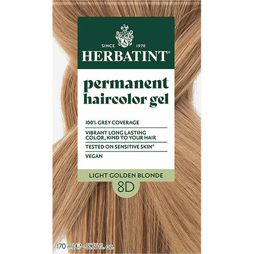 Herbatint Hårfarve | 8D Light Golden Blonde fra Herbatint