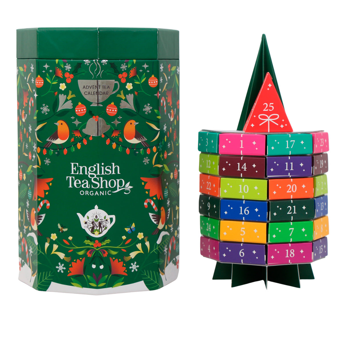 English Tea Shop Julekalender Te Juletræ Ø | 25 br fra English Tea Shop