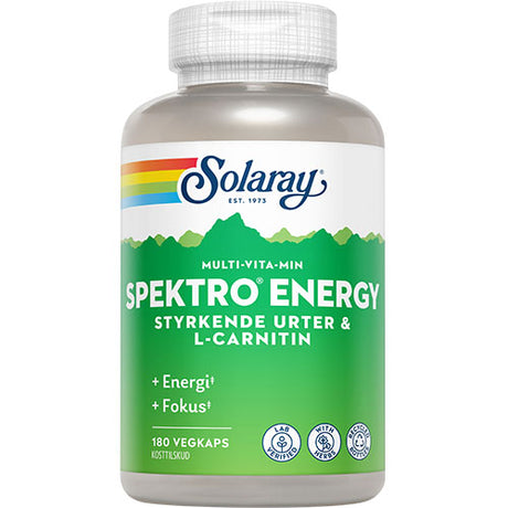 Solaray Spektro Energy | 180 kapsler fra Solaray