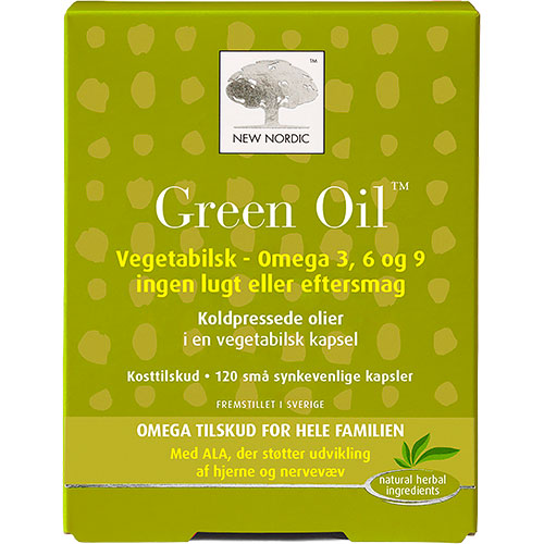 New Nordic Green Oil | 120 kapsler fra New Nordic