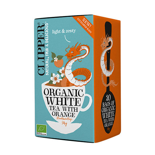 Hvit Te m. Appelsin Øko fra Clipper