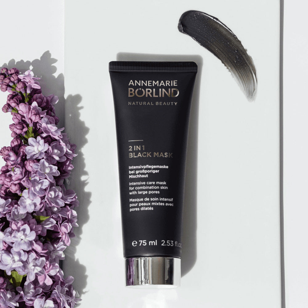 ANNEMARIE BÖRLIND 2 in 1 Black Mask Ansiktsmaske fra Annemarie Börlind
