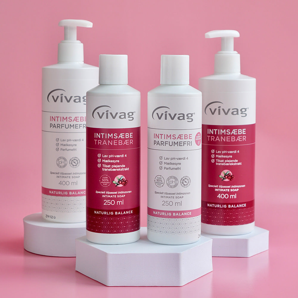 Intimsåpe Parfymefri fra Vivag