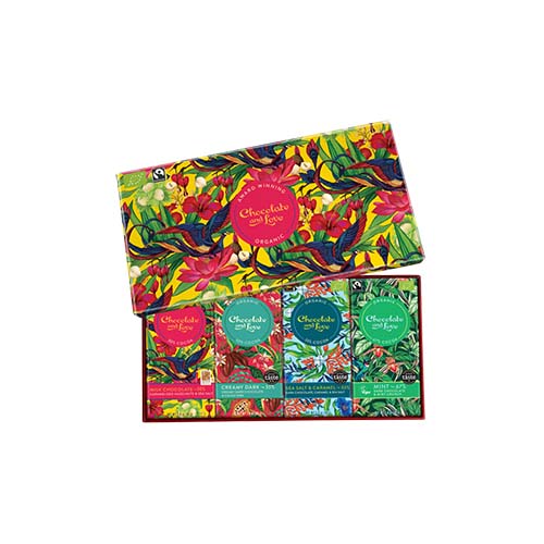 Gaveeske Sjokolade Milk Hazelnut Øko fra fra Chocolate and Love