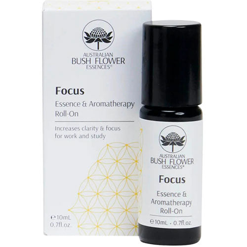Australian Bush Flower Essences Roll On (10 ml) | Focus Essence & Aromaterapi