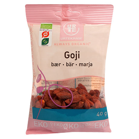 Urtekram Gojibær Økologisk | 40 gr fra Urtekram