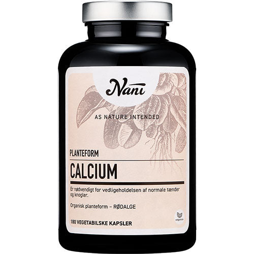 Nani Kalsium | 180 Kapsler fra Nani