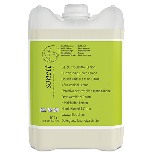 Sonett Opvaskemiddel Citron | 10 ltr fra Sonett