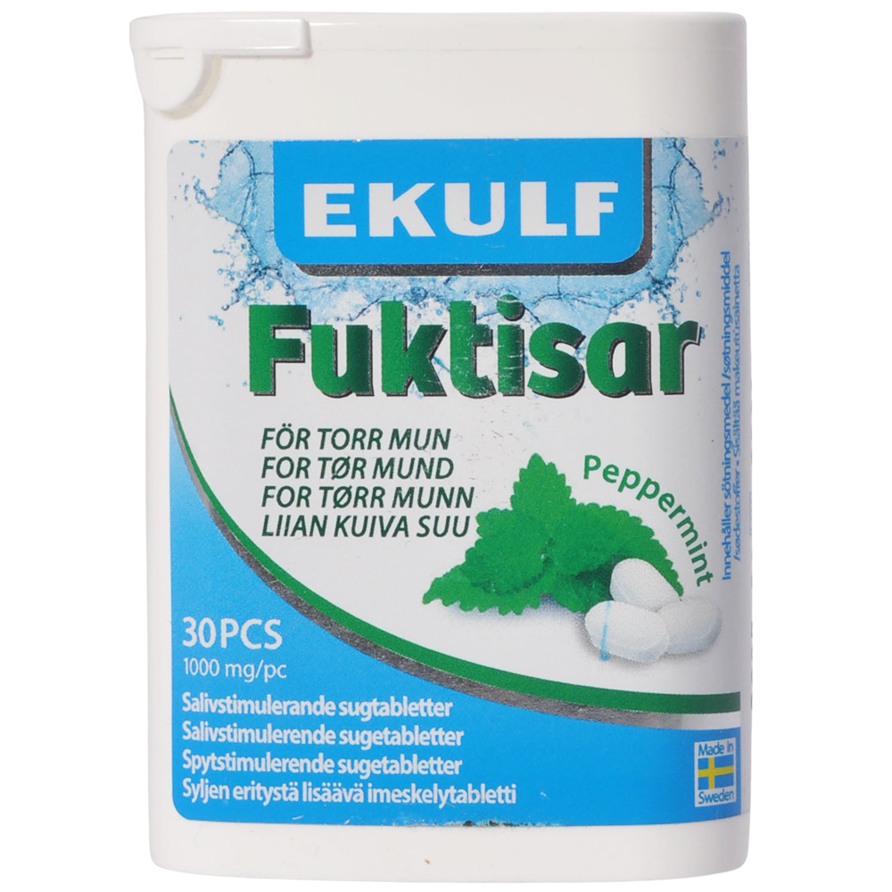 Fuktisar Peppermint 30 st fra Ekulf