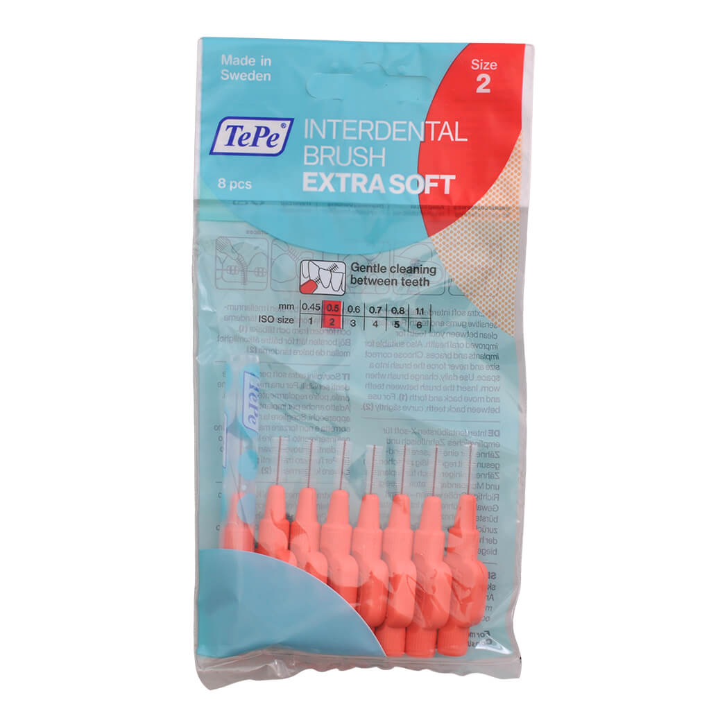 Mellomromsbørste 0,5 mm Rød fra TePe