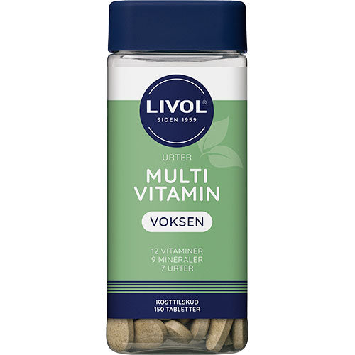 Multivitamin med urter fra Livol