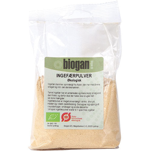 Ingefærpulver Øko fra Biogan