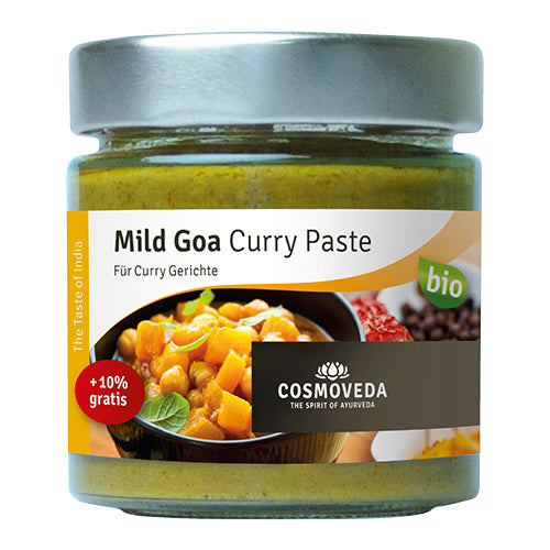 Cosmoveda Mild Goa Curry Paste Økologisk | 175 gr fra Cosmoveda
