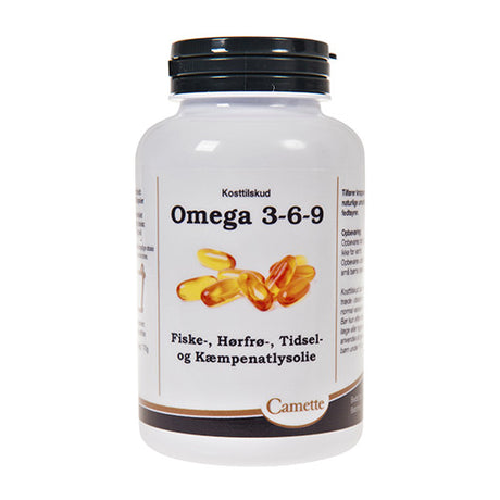 Camette Omega 3-6-9 | 120 kapsler fra Camette
