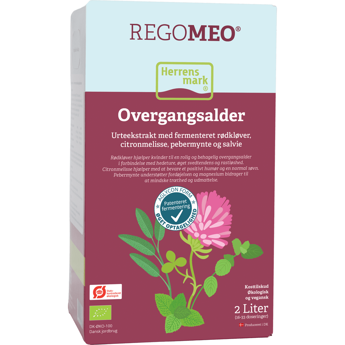 Herrens Mark REGOMEO Rødkløverekstrakt | 2 liter fra Herrens Mark
