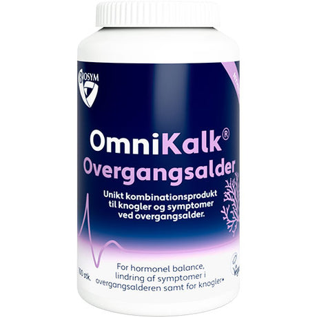 Biosym Omnikalk Overgangsalder | 100 kapsler fra Biosym