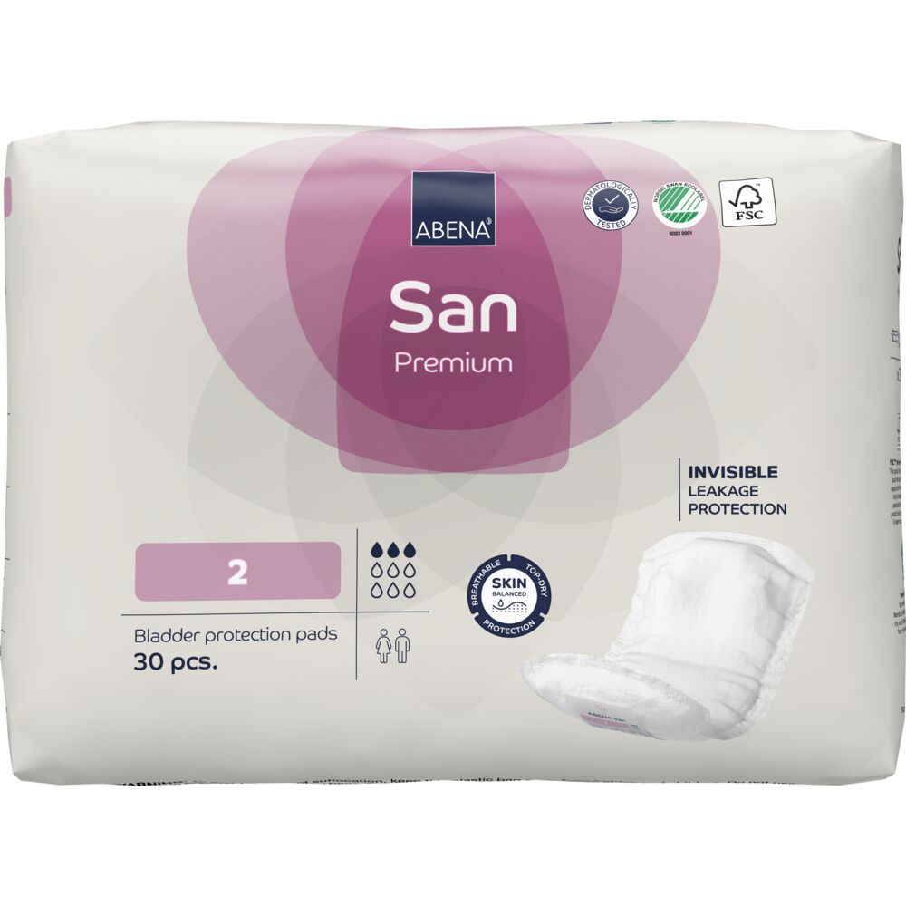 Abena San 2 | 30 stk fra Abena