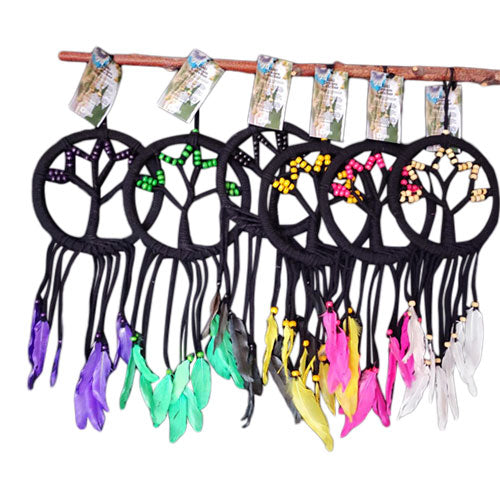 Tree of life drømmefanger ass. farger fra Mecindo.no