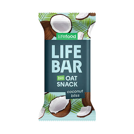Glutenfri Havrebar Coconut Bliss Øko fra Lifefood